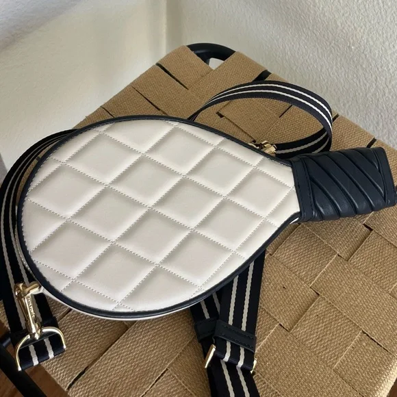 Kate Spade Grand Slam 3d Tennis Raquet Crossbody - Picture 2 of 2